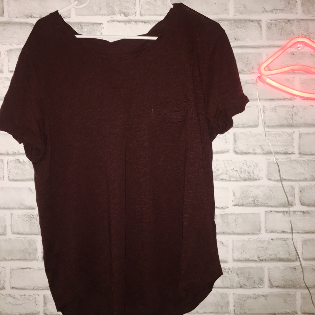 Maroon Basic Tee!!!